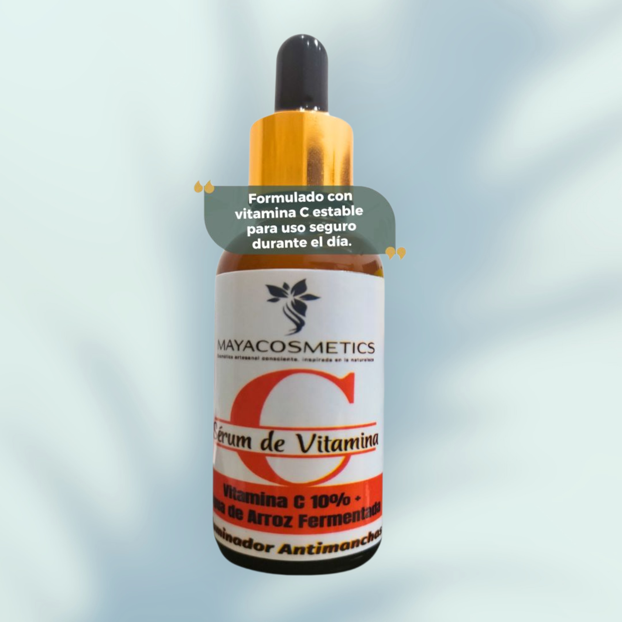 Sérum de Vitamina C + Agua de Arroz Fermentada (30 ml)