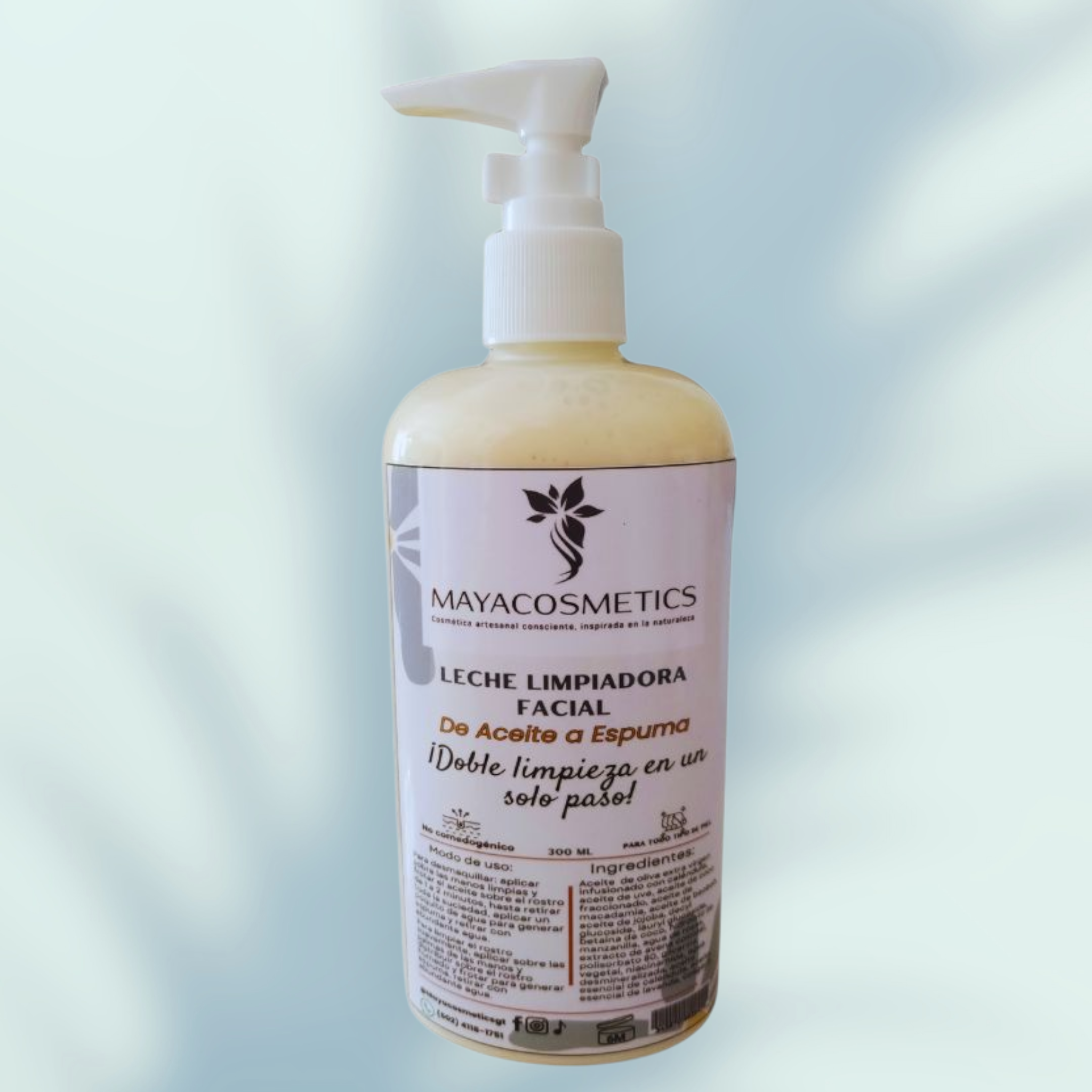 Leche Limpiadora de Aceite a Espuma (300 ml)